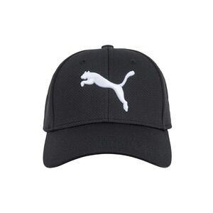 Puma Quick Dry Embroidered Evercat Mesh Stretch Golf Cap Black Small-Medium‎